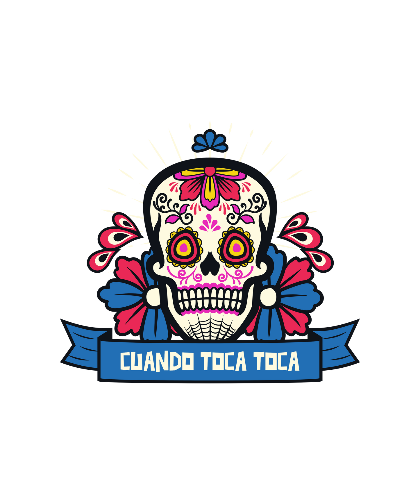 Cuando Toca Toca halloween tee shirt funny mexican dia de los muertos tee shirt